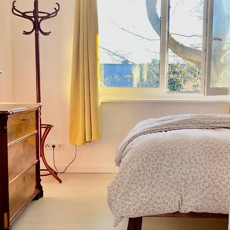 Gemuetliche Mit Sonnenterrasse Im Blauen Holzhaus *