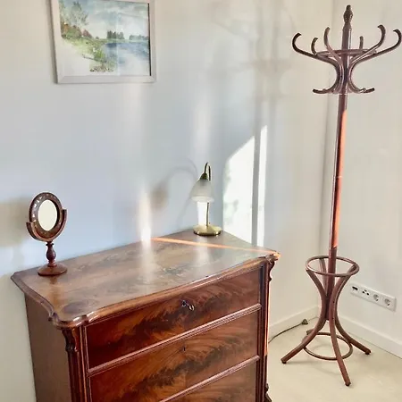 Apartament Gemuetliche Mit Sonnenterrasse Im Blauen Holzhaus *